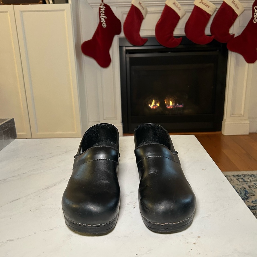 Sanita Aubrey Women's Slip Resistant Clog in Black size 10 women